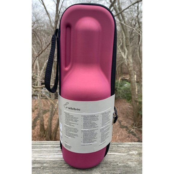 Rabbit Wine Trek Bottle Carrier  Chiller Wrap Included - Picture 2 of 5